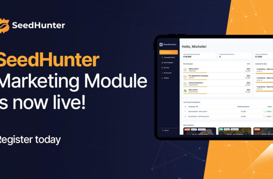 SeedHunter Marketing Module is live – Web3 Influencer Campaigns with payment in Stable Coins