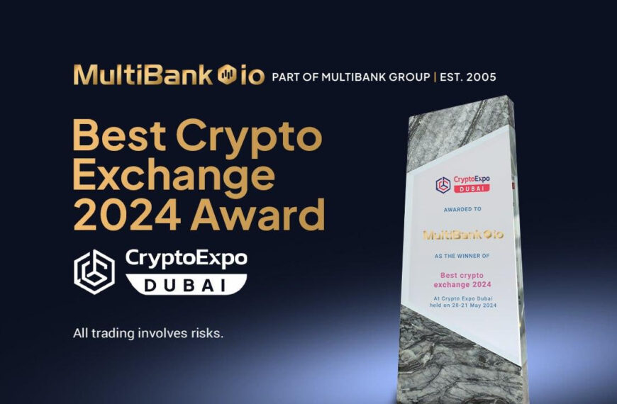 MultiBank.io Wins “Best Crypto Exchange 2024” Award at Crypto Expo Dubai