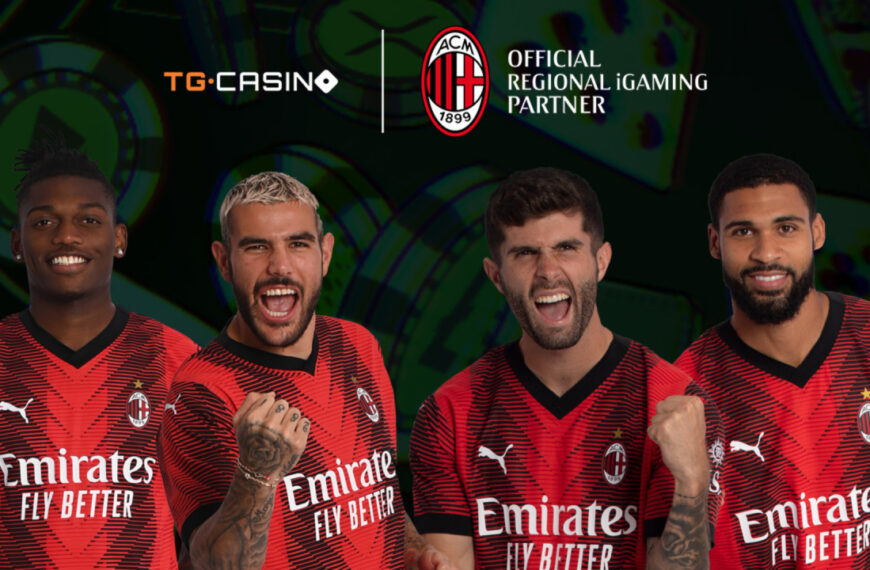 New Crypto Casino TG.Casino Becomes Regional iGaming Partner of AC Milan