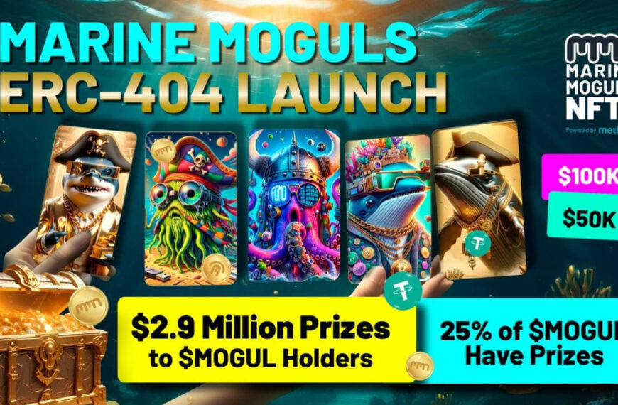 Marine Moguls ERC-404 Launch with $2.9 Million in Prizes for Token Holders