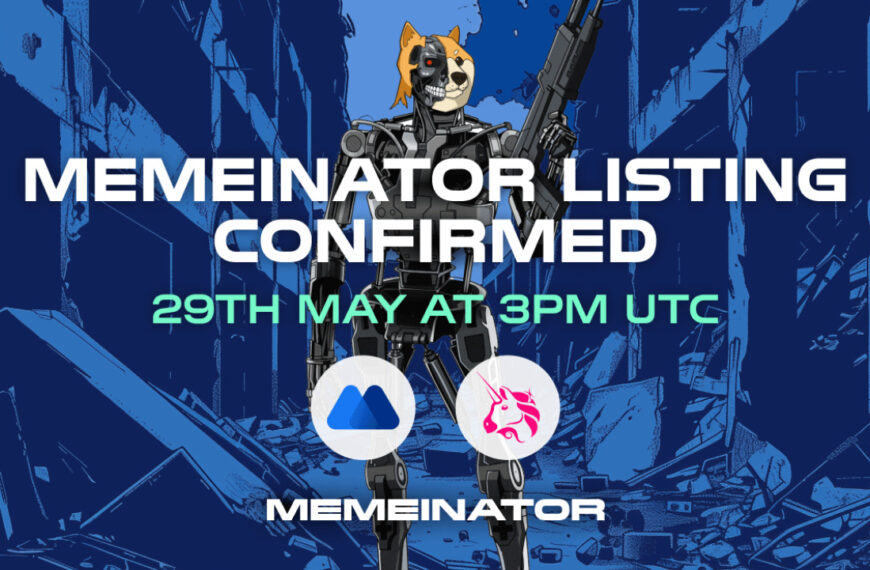Viral Meme Coin, Memeinator, Lists On Exchanges After Raising $7.7M
