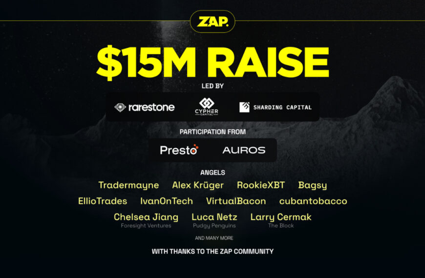 ZAP Secures $15M to Build Reputation-Based Token Distribution Protocol