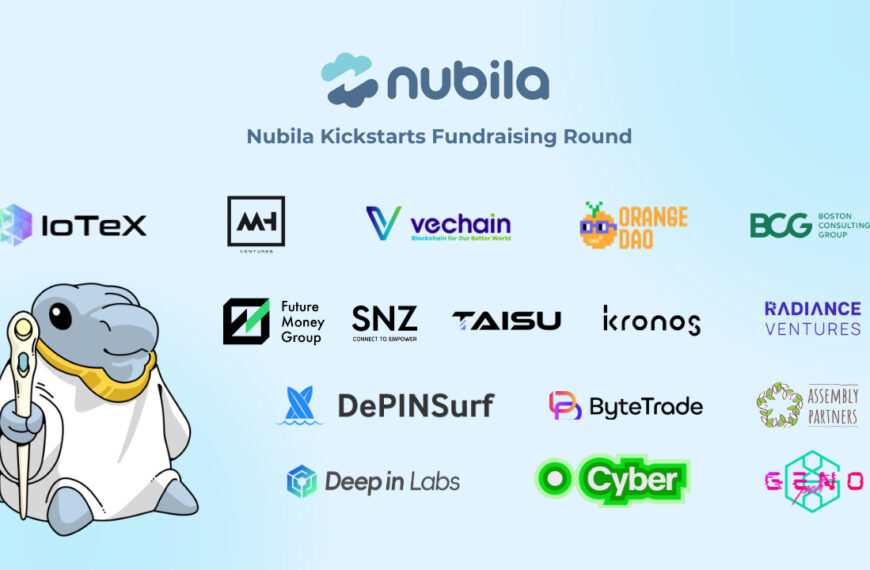 Nubila Kickstarts Fundraising Round Led by IoTeX, VeChain and Other Leading Investors