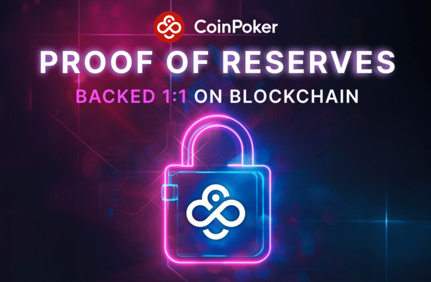 Mario Mosböck Partners With CoinPoker to Build the Best Online Poker Site, Showcasing PoR on the Blockchain