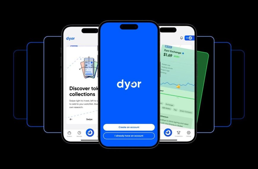 Dyor App launches New Token Collection Feature