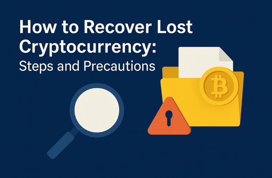 How to Recover Lost Cryptocurrency: Steps and Precautions