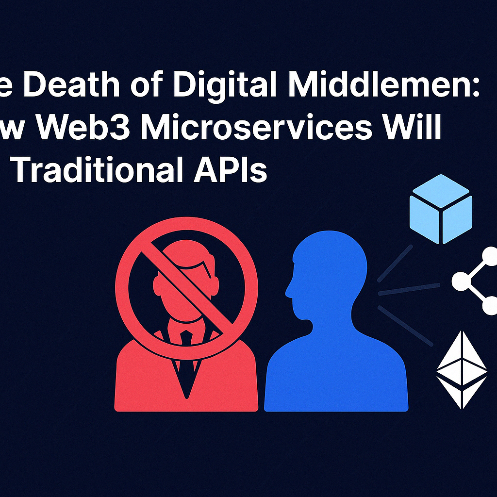 The Death of Digital Middlemen: How Web3 Microservices Will Kill Traditional APIs