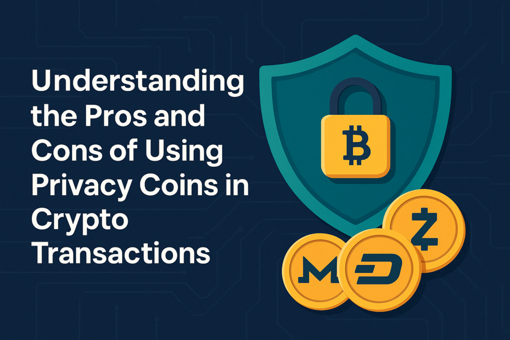 Understanding the Pros and Cons of Using Privacy Coins in Crypto Transactions