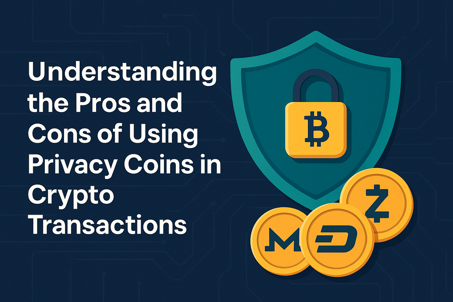 Understanding the Pros and Cons of Using Privacy Coins in Crypto Transactions