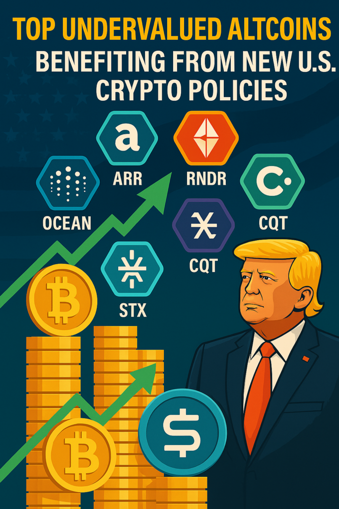 Top Undervalued Altcoins Benefiting from New U.S. Crypto Policies