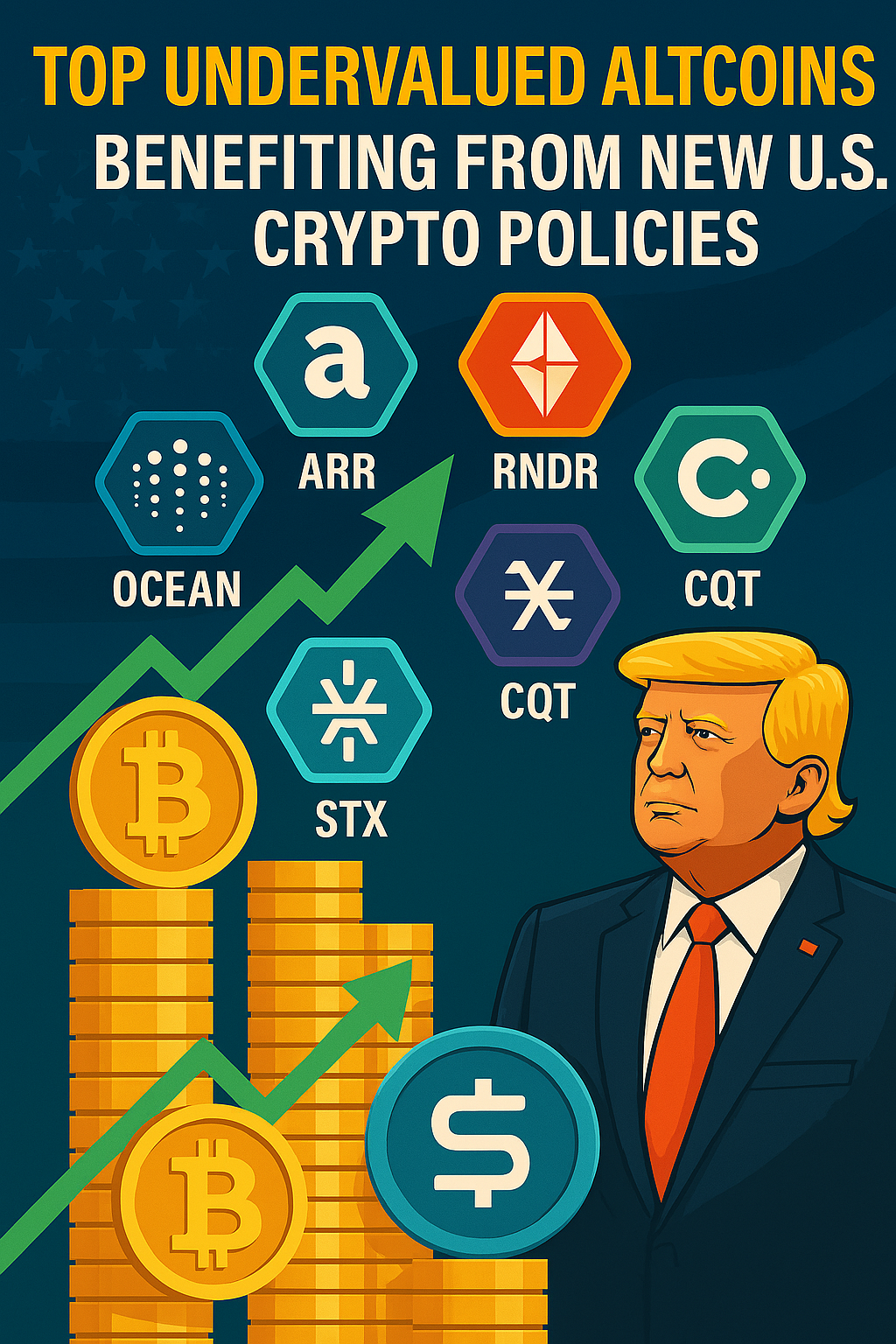 Top Undervalued Altcoins Benefiting from New U.S. Crypto Policies
