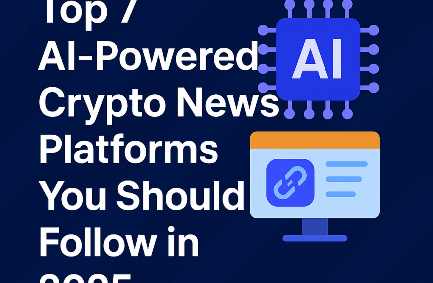 Top 7 AI-Powered Crypto News Platforms You Should Follow in 2025