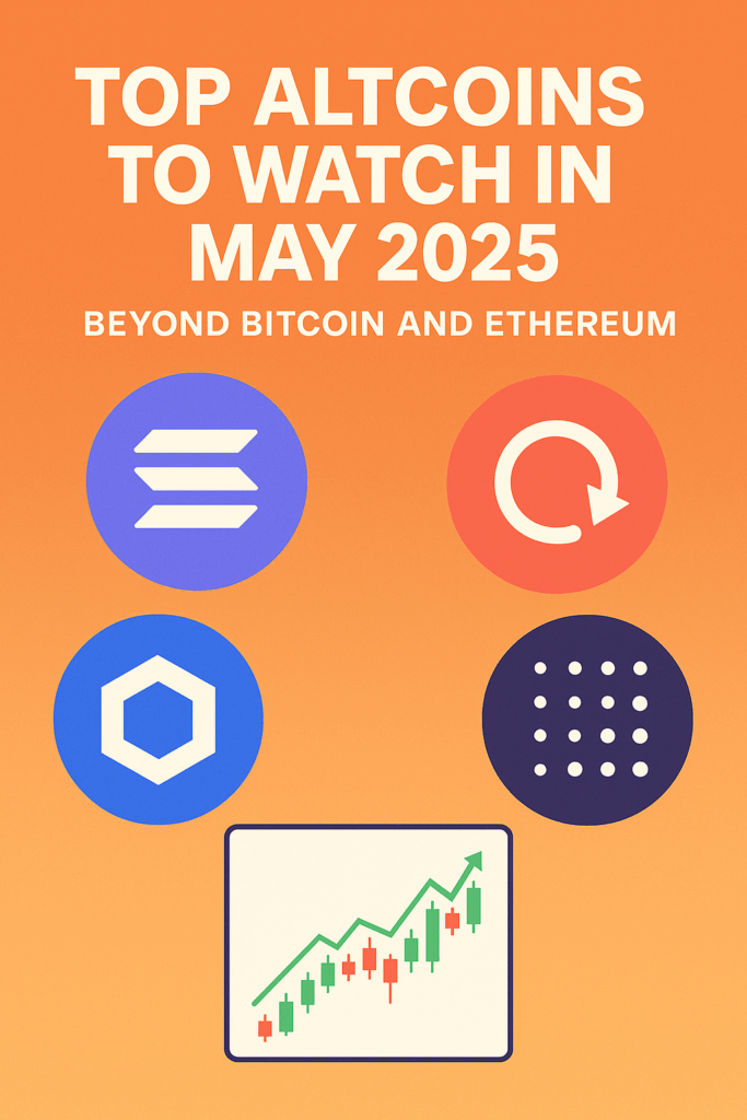 Top Altcoins to Watch in May 2025: Beyond Bitcoin and Ethereum