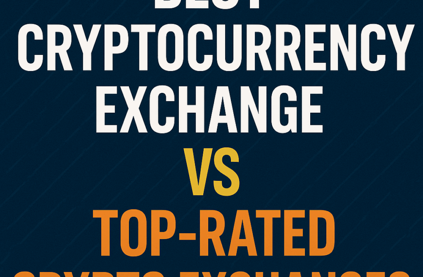 Best Cryptocurrency Exchange vs Top Rated Crypto Exchanges: What’s the Difference?