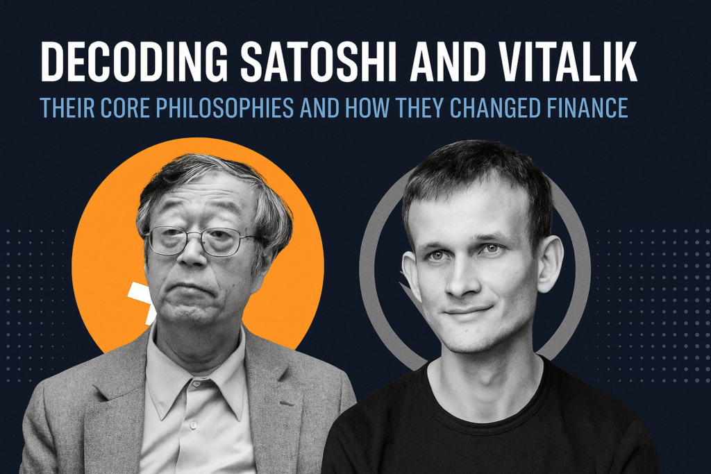 Decoding Satoshi Nakamoto and Vitalik Buterin: Philosophies That Reshaped Finance