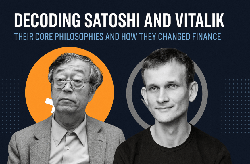 Decoding Satoshi Nakamoto and Vitalik Buterin: Philosophies That Reshaped Finance