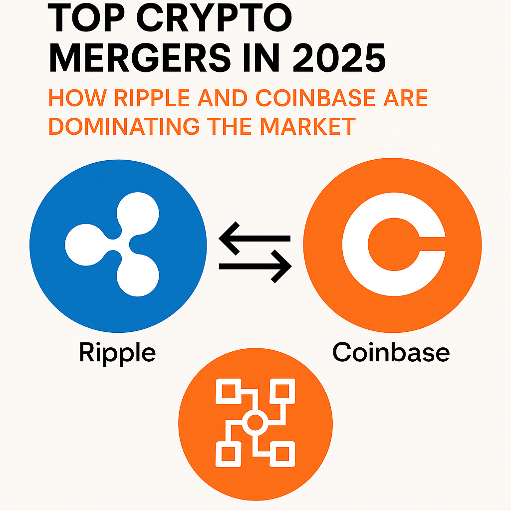 Top Crypto Mergers in 2025: How Ripple and Coinbase Are Dominating the Market