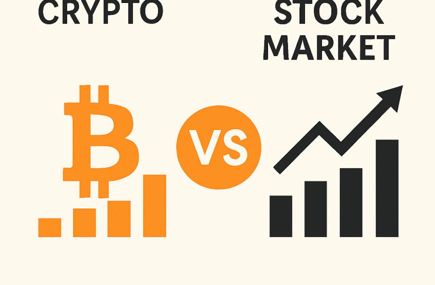 Cryptocurrency vs the Stock Market: Which Is Better for Young Investors?