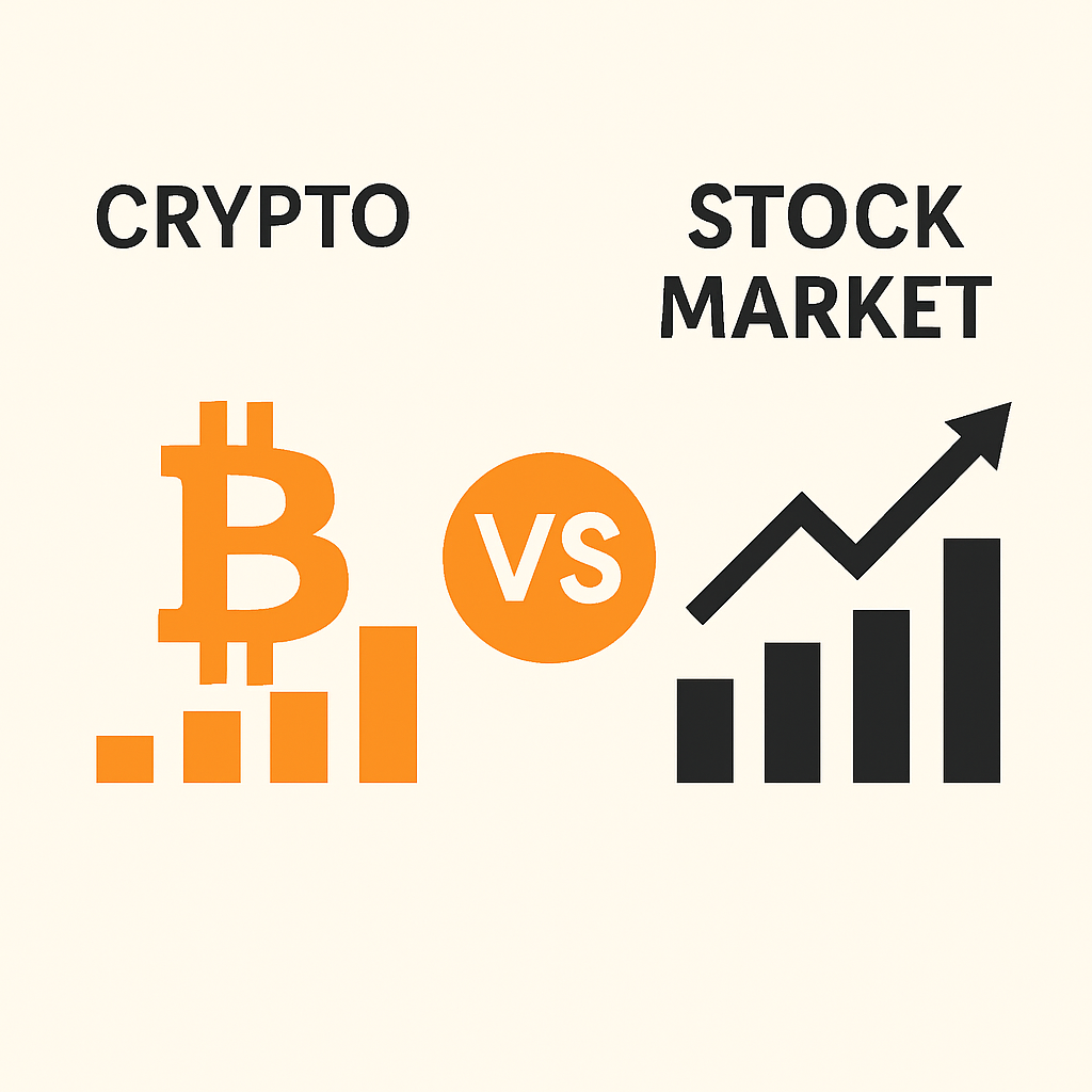 Cryptocurrency vs the Stock Market: Which Is Better for Young Investors?