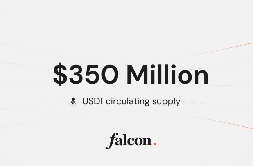 Falcon Finance Surpasses $350 Million in USDf Circulating Supply