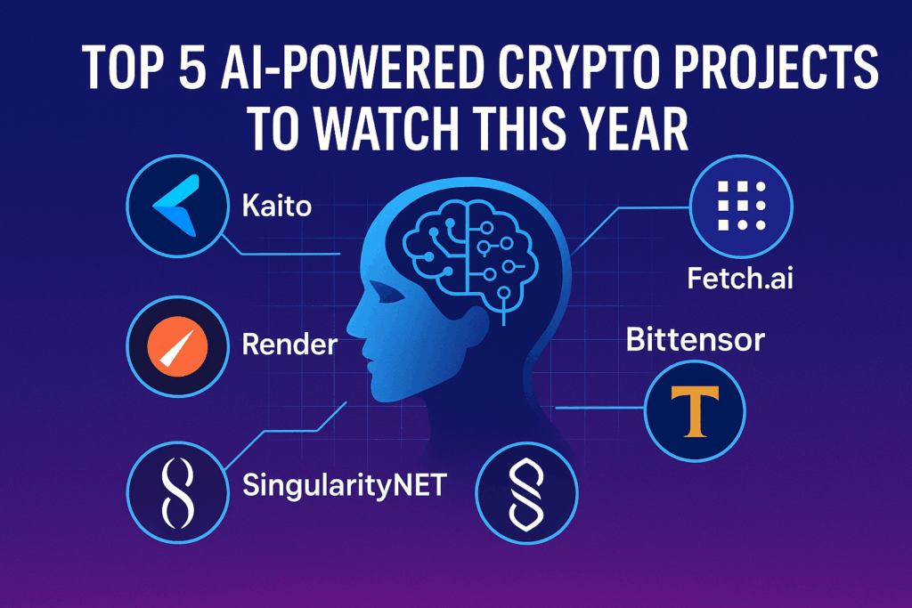 Top 5 AI-Powered Crypto Projects to Watch This Year