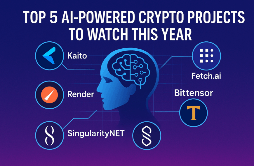 Top 5 AI-Powered Crypto Projects to Watch This Year