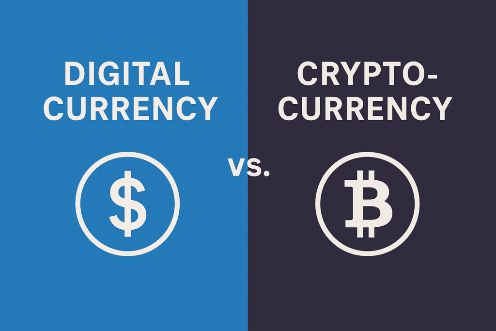 Digital Currency vs. Cryptocurrency: Are They the Same or Different?