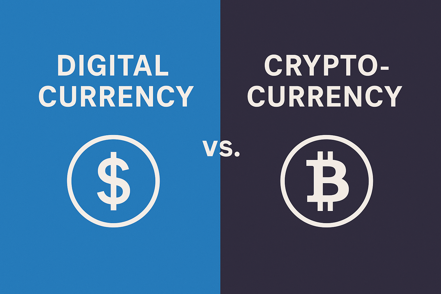 Digital Currency vs. Cryptocurrency: Are They the Same or Different?