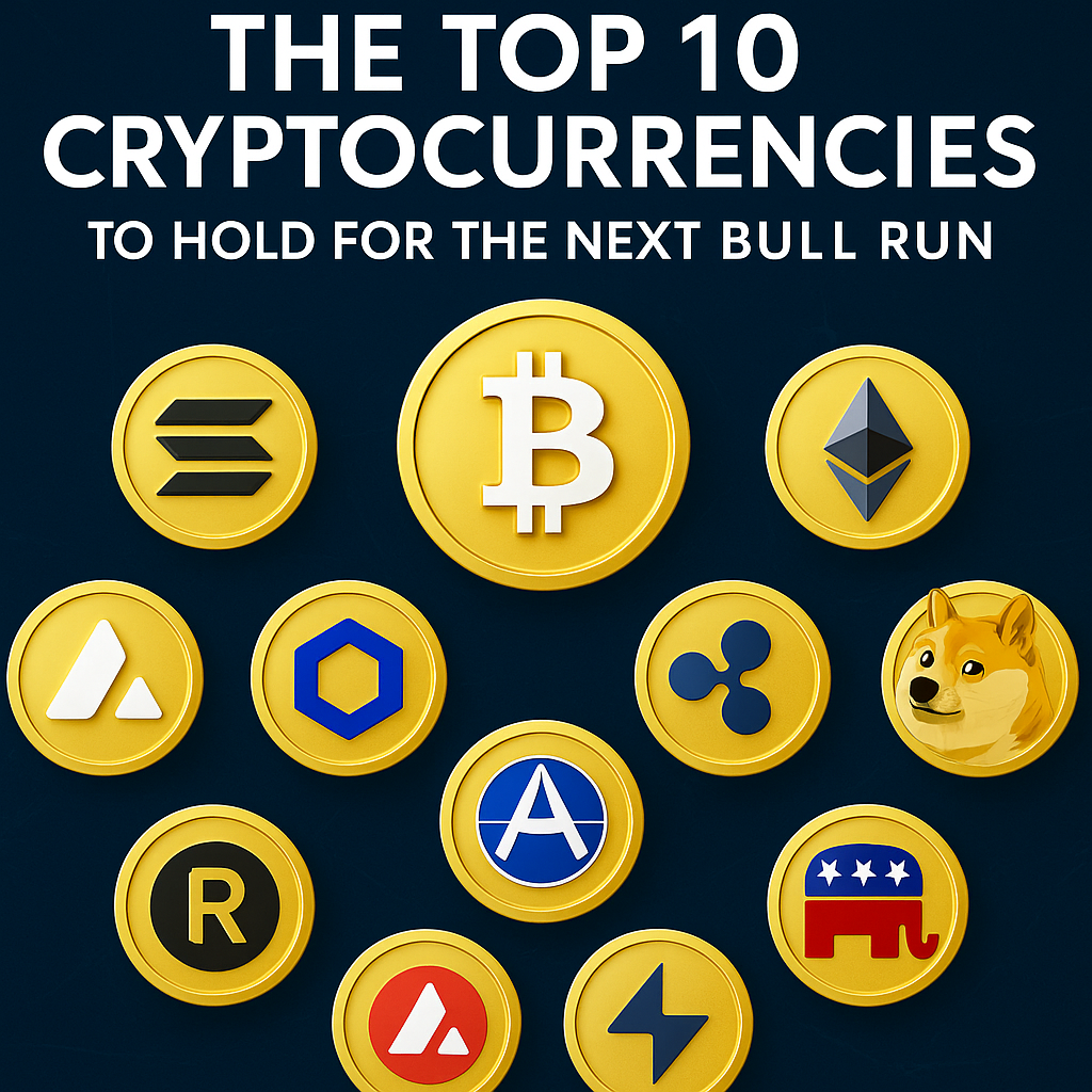 The Top 10 Cryptocurrencies to Hold for the Next Bull Run