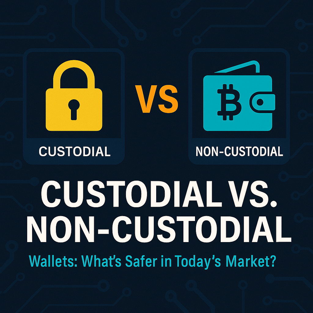Custodial vs. Non-Custodial Wallets: What’s Safer in Today’s Market?