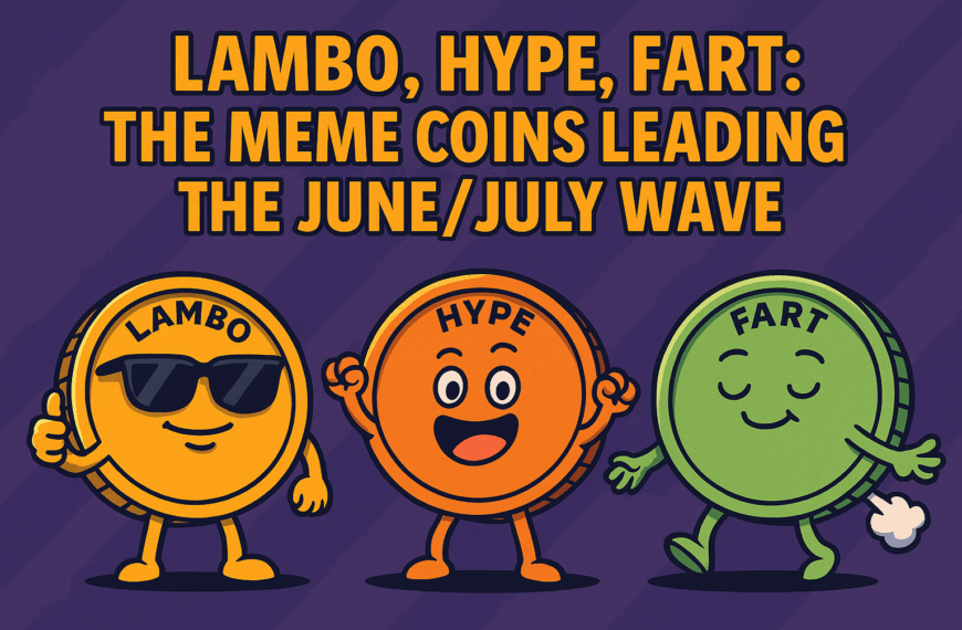 LAMBO, HYPE, FART: The Meme Coins Leading the June/July Wave