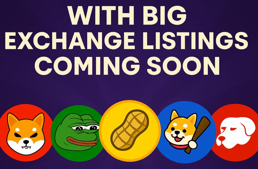5 Meme Coins with Big Exchange Listings Coming Soon