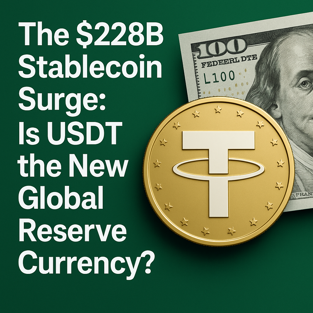 The $228B Stablecoin Surge: Is USDT the New Global Reserve Currency?
