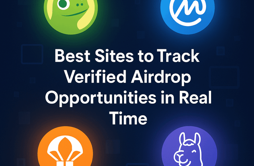 Best Sites to Track Verified Airdrop Opportunities in Real Time