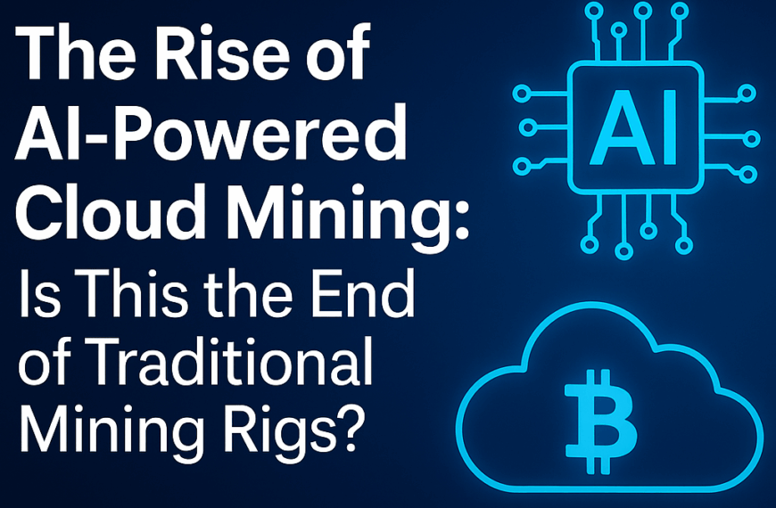 The Rise of AI-Powered Cloud Mining: Is This the End of Traditional Mining Rigs?