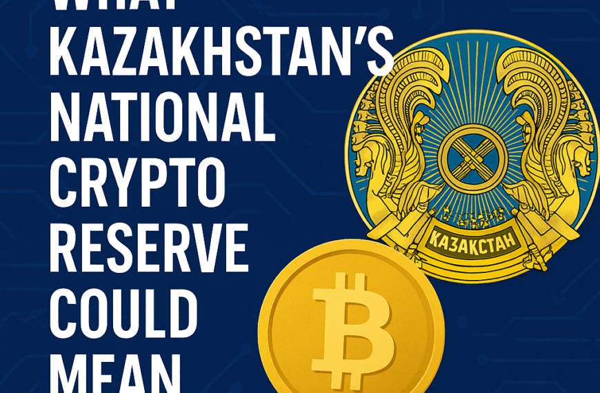 Why Kazakhstan’s National Crypto Reserve Is Revolutionary