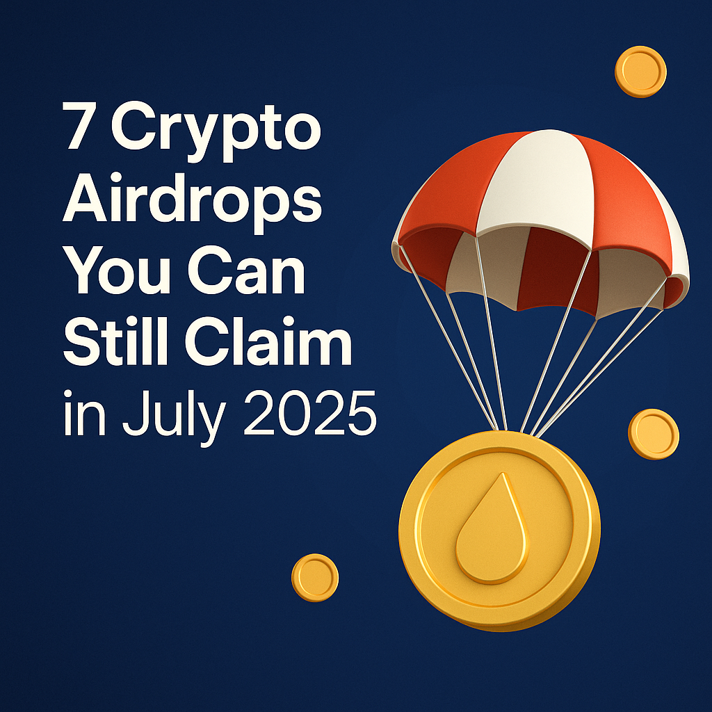 7 Crypto Airdrops You Can Still Claim in July 2025