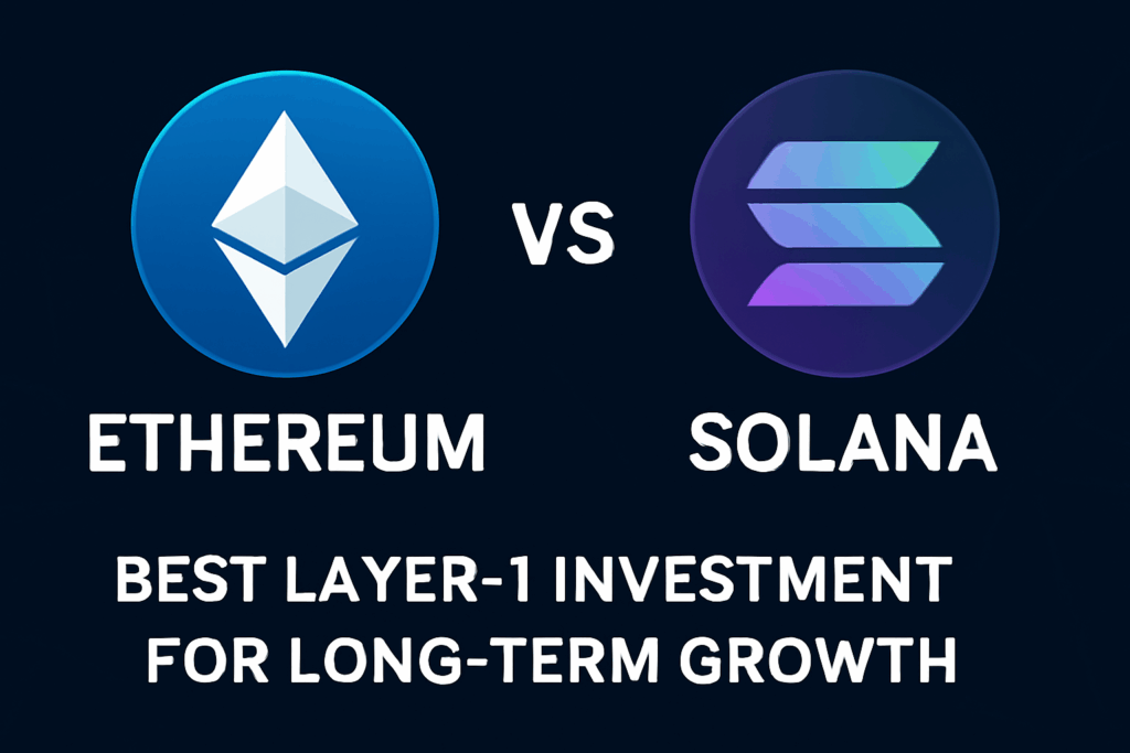 Ethereum vs. Solana: Best Layer-1 Investment for Long-Term Growth