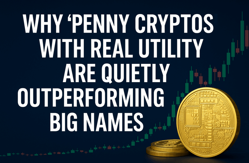 Why 'Penny Cryptos' With Real Utility Are Quietly Outperforming Big Names