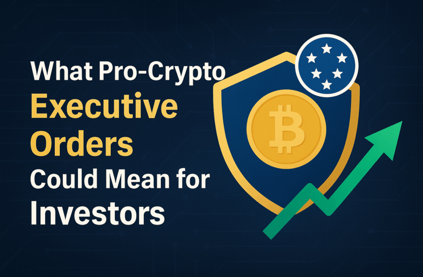 What Pro-Crypto Executive Orders Could Mean for Investors