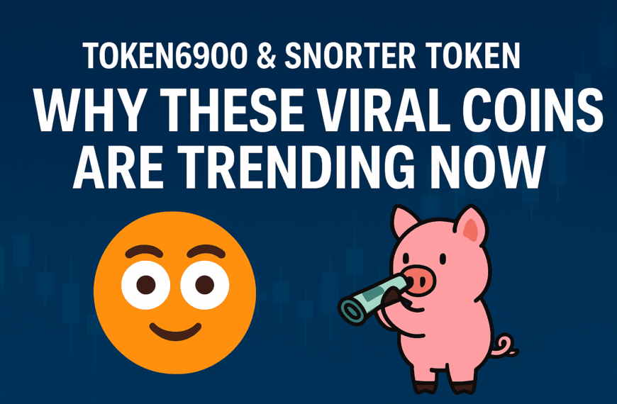 Token6900 & Snorter Token: Why These Viral Coins Are Trending Now
