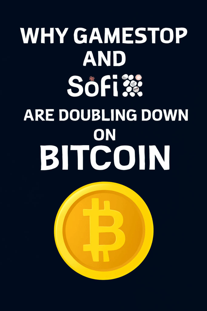 Why GameStop and SoFi Are Doubling Down on Bitcoin