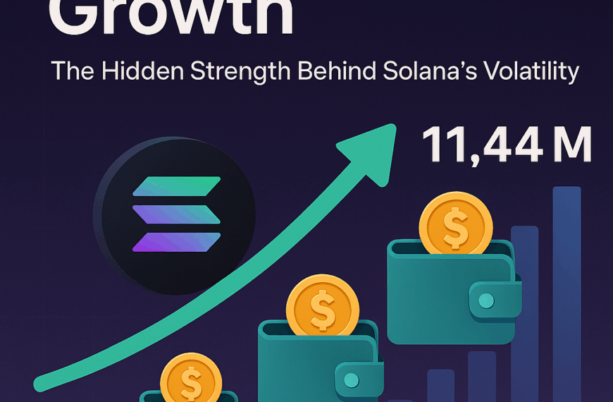 Retail Wallet Growth: The Hidden Strength Behind Solana’s Volatility