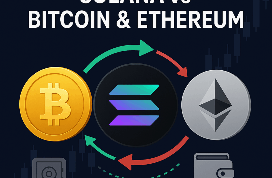 Solana vs Bitcoin and Ethereum: Where Are Investors Moving Their Funds?
