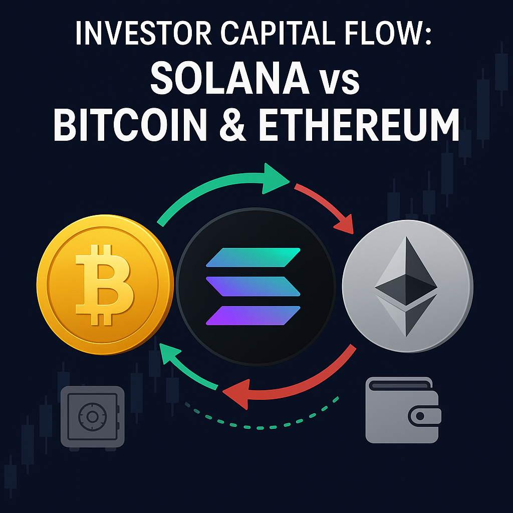 Solana vs Bitcoin and Ethereum: Where Are Investors Moving Their Funds?