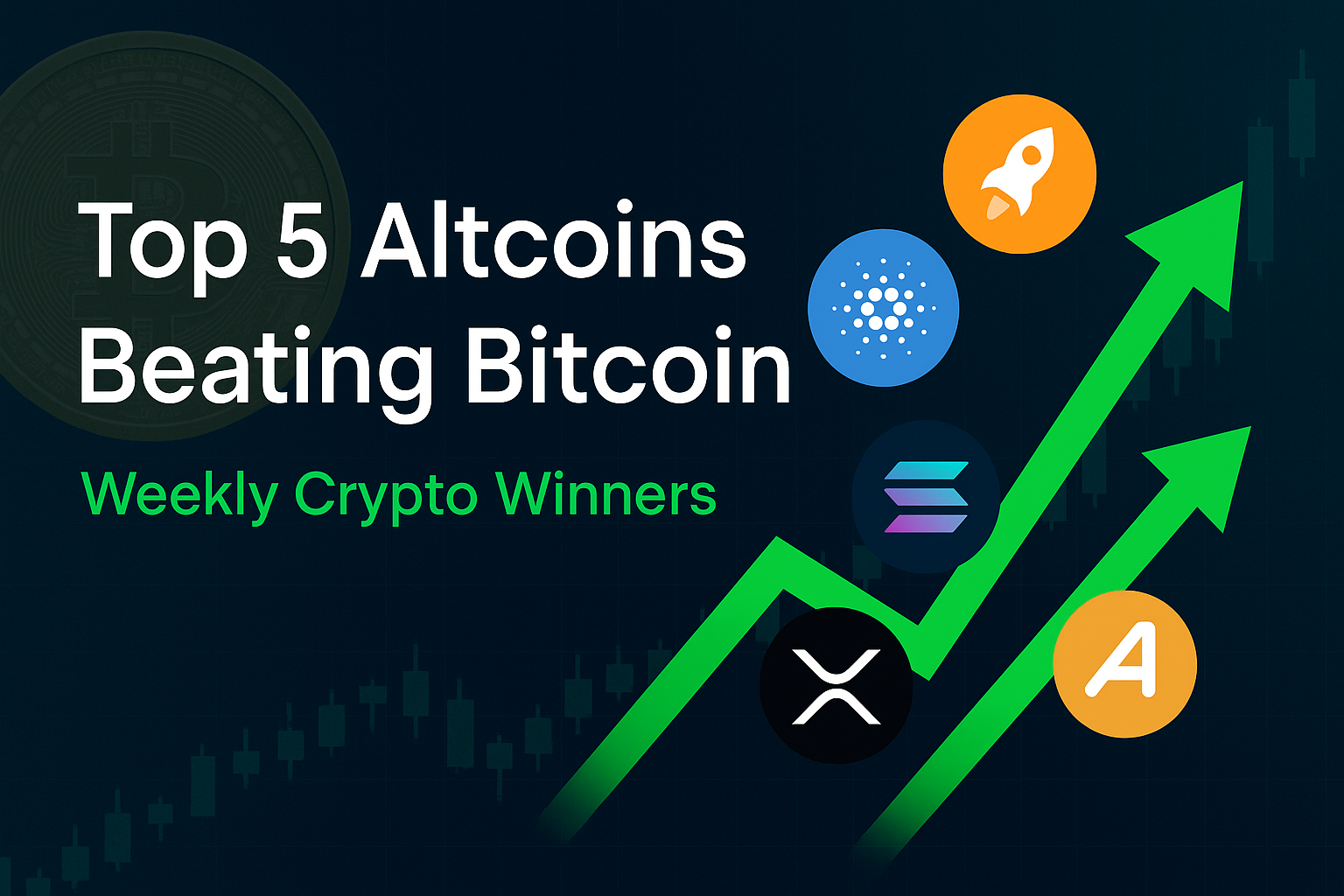 Top 5 Altcoins Beating Bitcoin This Week