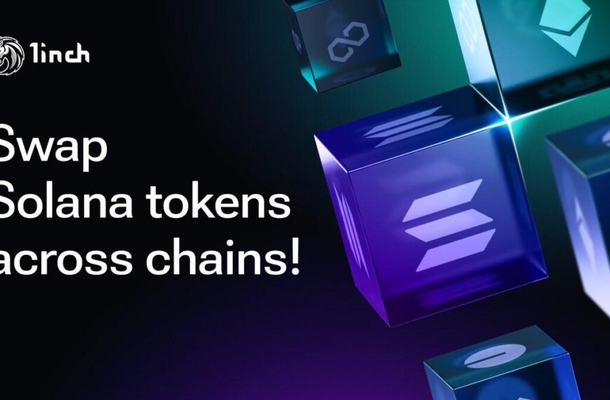 1inch pioneers Solana cross-chain swaps, unlocking seamless interoperability