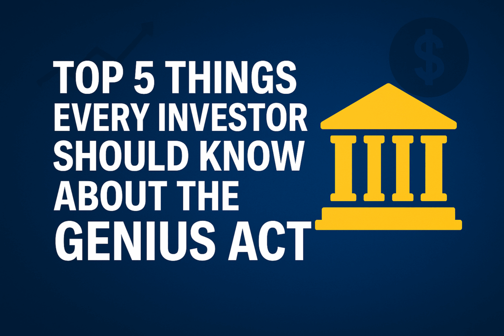 Top 5 Things Every Investor Should Know About the GENIUS Act