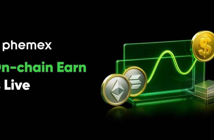 Phemex Introduces On-chain Earn to Streamline Staking and Improve Capital Efficiency