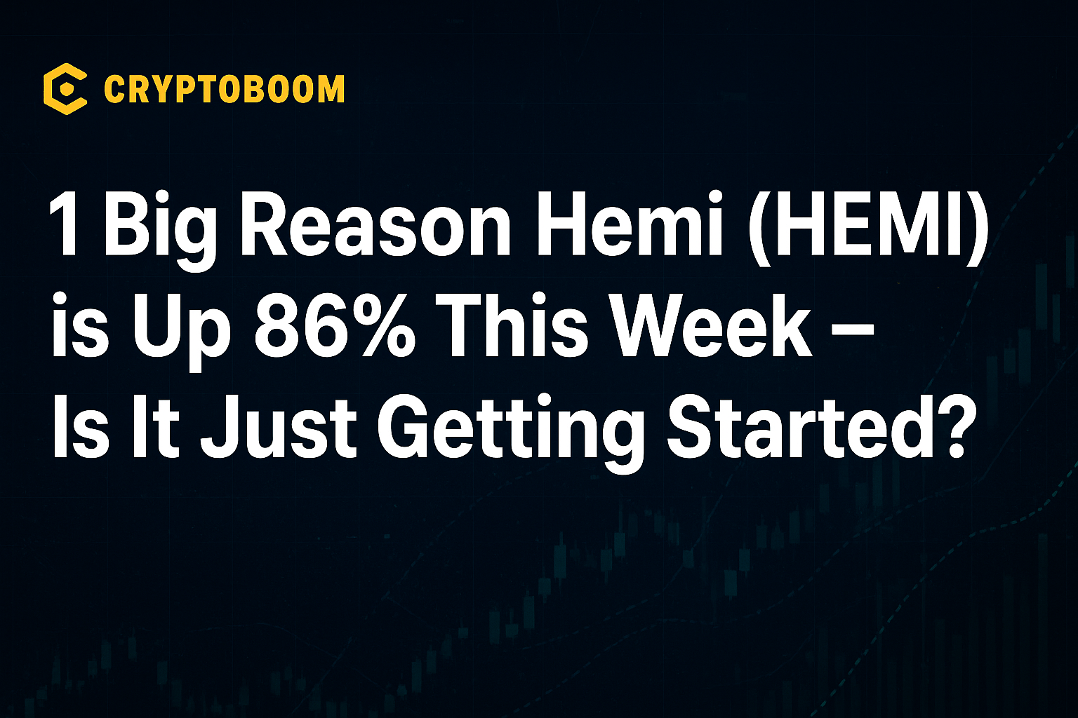 1 Big Reason Hemi (HEMI) is Up 86% This Week – Is It Just Getting Started?